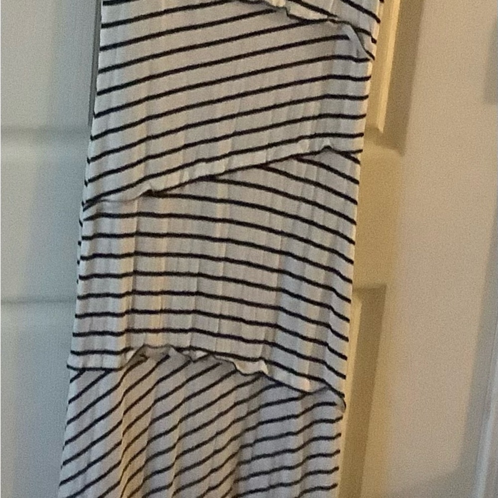 Maxi dress Studio M brand size large black and white - Picture 2 of 3